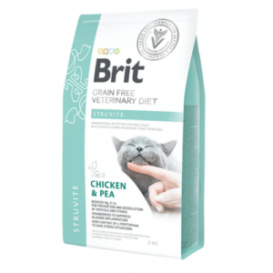 BRIT GF VET DIETS CAT STRUVITE x 2 KG
