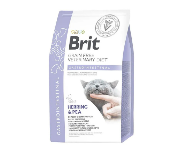 BRIT GF VET DIETS CAT GASTROINTESTINAL x 2 KG