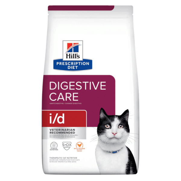 MV000508-1 (1) HILLS FELINE I/D DRY x 4 LB (1.8 KG)