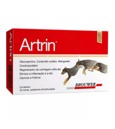 Artrin® x 30 unidades  suplemento condroprotector veterinario para perros
