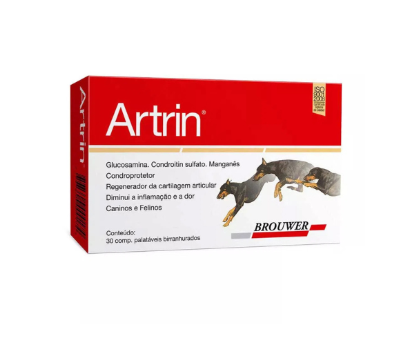 Artrin® x 30 unidades  suplemento condroprotector veterinario para perros