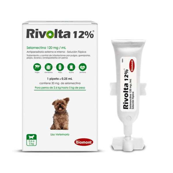 RIVOLTA 12% 0.25 ML (2.6 - 5 KG) x 1 UND