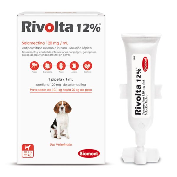 RIVOLTA 12% 1 ML (10.1 - 20 KG) x 1 UND