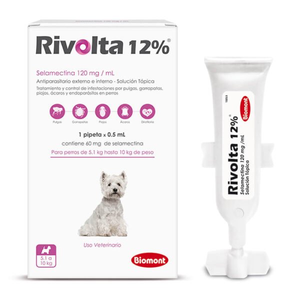 RIVOLTA 12% 0.5 ML (5.1 - 10 KG) x 1 UND