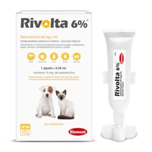RIVOLTA 6% 0.25 ML (HASTA 2.5 KG) x 1 UND