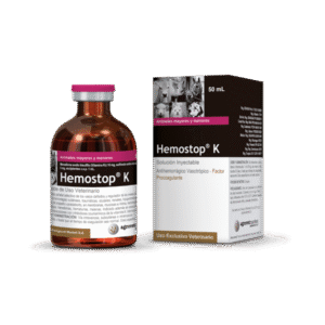 Hemostop‑K solución inyectable hemostático veterinario