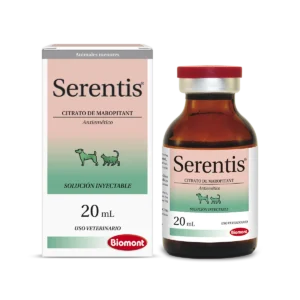 Serentis-20mL Serentis antiemético veterinario frasco 20 ml
