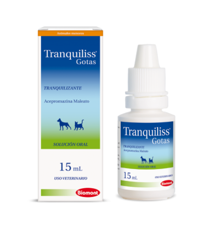 Tranquilis Gotas tranquilizante veterinario para perros y gatos – 15 ml