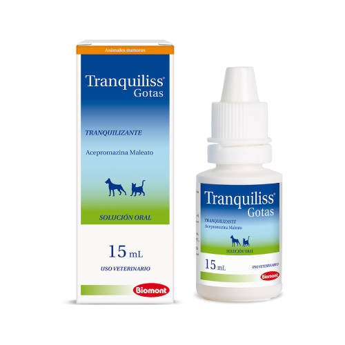Tranquilis Gotas tranquilizante veterinario para perros y gatos – 15 ml