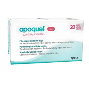 Sin título (1000 x 1000 px) (2) Apoquel 16 mg x 30 unidades - Zoetis para perros – tratamiento alergias y dermatitis en Perú