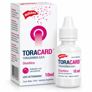 Toracard-veterinario-en-gotas - finolais Toracard 0,6% 10 ml | Torasemida Diurético para Perros