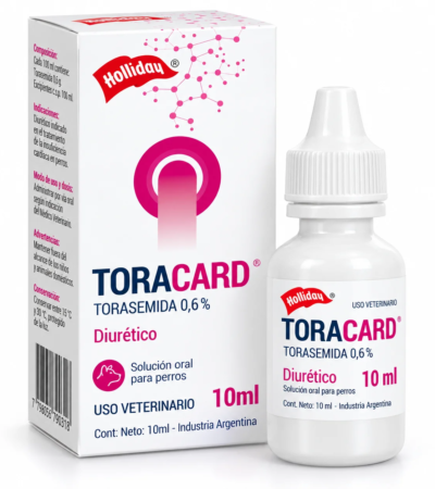Toracard 0,6% 10 ml | Torasemida Diurético para Perros